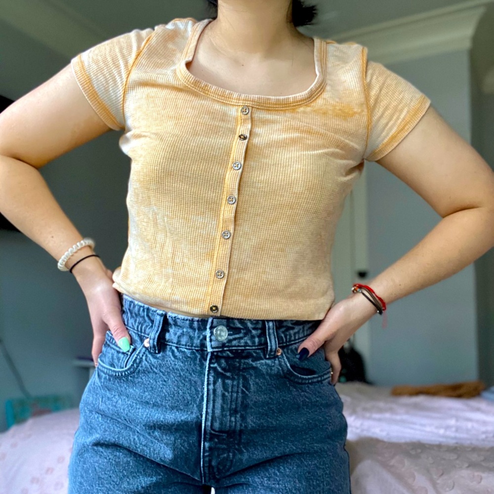 Almost Famous Yellow Top